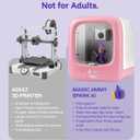 3D Printer for Kids, AI-Powered, Fully Assembled, STEM Gift