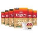 Folgers French Vanilla Flavored Coffee, 72 Keurig K-Cup Pods (Packaging May Vary) (12 Count (Pack of 6)) BB Date Nov 02 2025