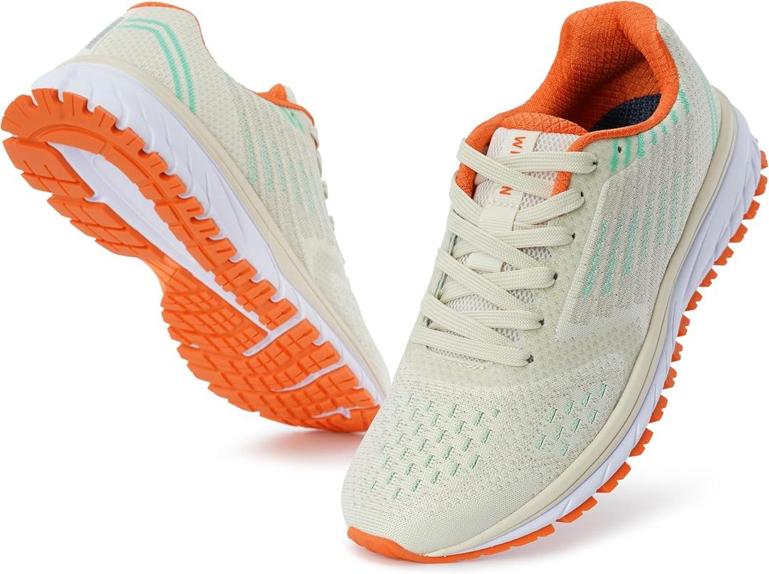 Joomra Whitin Men's Supportive Running Shoes Cushioned Athletic Sneakers (8.5)