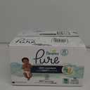 Pampers Pure Protection Baby Diapers, Size 0 (>10 lbs), 76 Count, Up to 100% Leakproof, Premium Plant-Based Skin Protection, Hypoallergenic Soft Diapers (Newborn)