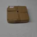 HOLKIE Caster Wheels 4 inch Total Locking Stem Casters, 3/8" -16 x 1 (Stem Diameter 3/8", Stem Length 1") Threaded Stem Casters Swivel Casters Set of 4 Heavy Duty Castors Black