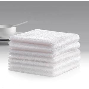 Bamboo Fiber Dish Cloths for Kitchen, Reusable Dish Towels,Double Layered, Super Absorbent, for Cleaning, Washing, and Drying Multipurpose Cleaning Rags for Home Pack of 10