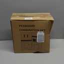 RIVTUN Pegboard Combination Kit for Wall Organizer, Wall Mounted Peg Board Kits for Kitchen, Bedroom, Office, &Bathroom, 4 Pieces White Pegboards and 14 Accessories, 22" x 22"