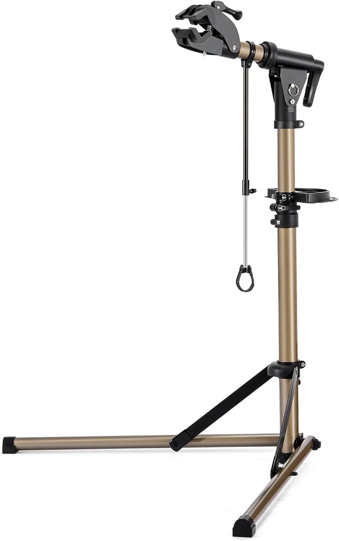 Bike Repair Stand (Max 80lbs) - Bike Stand Rack for Workstand Maintenance - E Bike Repair Stand Bicycle Shop Home Mechanics for Mountain Bike and Road Bike