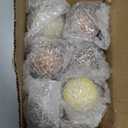 6-Piece Mosaic Sphere Balls Decorative Glass Balls - Table Sphere for Living Room Decor, Diameter 2.4 Inch (Classic Colors)