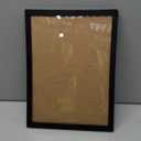 MENNTHUI 9.5x13 Black Picture Frame, Tabletop and Wall Mounting Horizontally or Vertically, Decoration for Photos, Paintings, Posters, Artwork