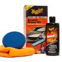 Meguiar's Quik Eraser Kit, Car Scratch Remover for Repairing Surface Blemishes, Car Scratch Repair Kit with ScratchX, Drill-Mounted Pad, and Microfiber Towel, 1 Count