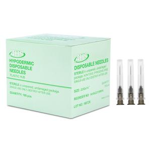 Sterile Disposable Injection Needle with Cap for Animal, Pet, Poultry and Industrial Dispensing Needle Accessories (22G X 3/4)