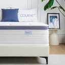 Twin Size Mattresses, 14 Inch Twin Mattress in a Box with Gel Memory Foam, Individually Pocketed Springs for Pressure Relief and Back Pain Relief-Medium Plush