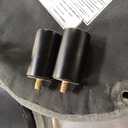 SlickBlue Round Storage Ottoman with Removable Lid, Tray, and Soft Cushion Seat