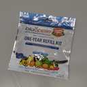 Bluapple Produce Saver Ethylene Gas Absorber with Activated Carbon, 1 Year Supply, Keeps Fresh Fruits & Vegetables Longer - Produce Saver for Kitchen - 8-Packets, 13g Total (Active Formula + Carbon)