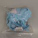 Herseas Women's Tie Shoulder Bikini Sets 2 Piece Striped Swimsuits High Waisted Bathing Suits (Large)