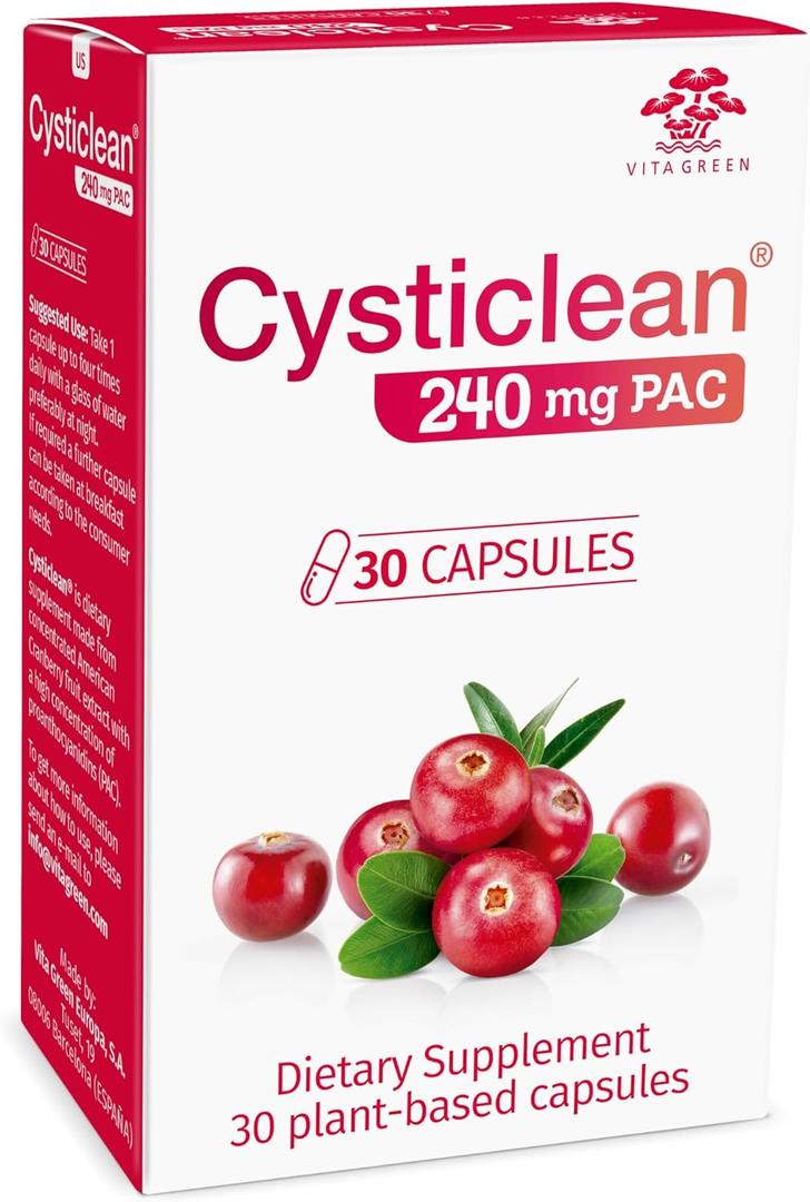 Cranberry PAC Supplement  240 mg PAC, Sugar-Free  Urinary Tract Infection Support  Most Effective Cranberry Pills for Cystitis & Interstitial Cystitis Relief