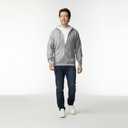 Gildan unisex-adult Fleece Zip Hoodie Sweatshirt, Style G18600, Multipack (Black, XL)