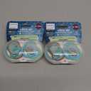 Philips Avent Ultra Air Nighttime Pacifiers - Orthodontic Design, for Babies 6-18 Months, Glow in The Dark, Soft Silicone Symmetrical Nipple, BPA-Free, with 2 Sterilizing Cases, 4 Pack, SCF376/36 (Green)