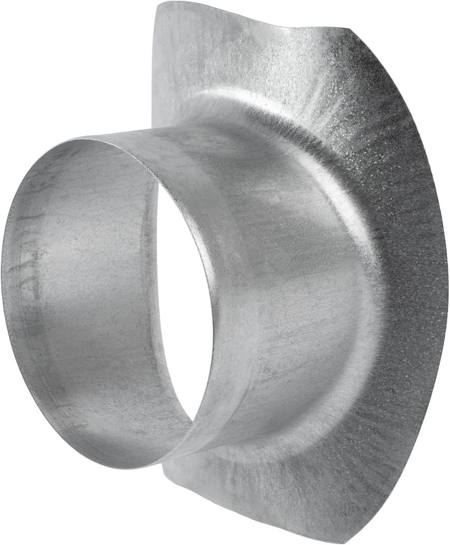 Vent Systems 10" to 4" Inch Saddle Branch for HVAC systems - Collar Connector for Optimal and Efficient Airflow. Round Duct Takeoff for Duct Connection. Perfect for Upgrade and Retrofit Projects