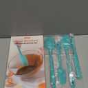 U-Taste Silicone Spatula Set with 600 Degrees Fahrenheit Heat Resistant (Teal/Aqua Sky)