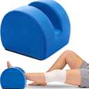 Knee Replacement Pillow, Ergonomic Foot Elevation Pillow for Leg Support, High-Density Foam Cushion for Hip/Knee/Ankle Ease Pressure, Ankle Support Leg Cushion to Promote Relaxation on Couch / Bed Use