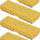Sponge Mop Refill for Superio Mop 871 Only 9"x3" Screws: 6.5" Apart, 4 Pack