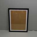 14x18 inch Wood Picture Frame for Wall Hanging Square Photo Frames with Mats 12x16 inch Pictures for Baby Scan, Poster, Decoration, Anniversary, Wedding, Christmas, Diamond Painting (Black)