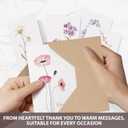 AUDREE 20 Pack Blank Cards and Envelopes 4x6 - Watercolor Single Blank Greeting Cards with Envelopes and Matching Sticker - Blank Note Cards and Envelopes for All Occasions