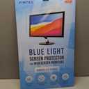 VINTEZ 23.8 inch Blue Light Blocking Screen Protector Panel for 16:9 Widescreen Computer Monitor and Laptop - PC Anti-UV Eye Protection Filter Film - Anti-Scratch Diagonal Frame Shield [1 Pack]