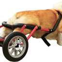 PaletteLife Adjustable Dog Wheelchair (Corgi), Hind Legs Rehabilitation, Pet Supplies, Leight-Weight Dog Cart, Wheels