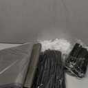 UDEAR 10-Tier Free Standing Shoe Rack Sturdy Shoe Rack Organizer for Closet Entryway Stackable Shoe Shelf with Dustproof Cover,Grey