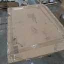 Flash Furniture 48''W x 72''L Kidney Grey Thermal Laminate Activity Table - Standard Height Adjustable Legs