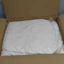 Weighted Blanket for Adults Twin Size 15 lbs, Soft Cooling Minky Dot Heavy Breathable Blanket for All-Season, Washable Weighted Throw with Glass Beads, 48 x 72 Inches, Cream