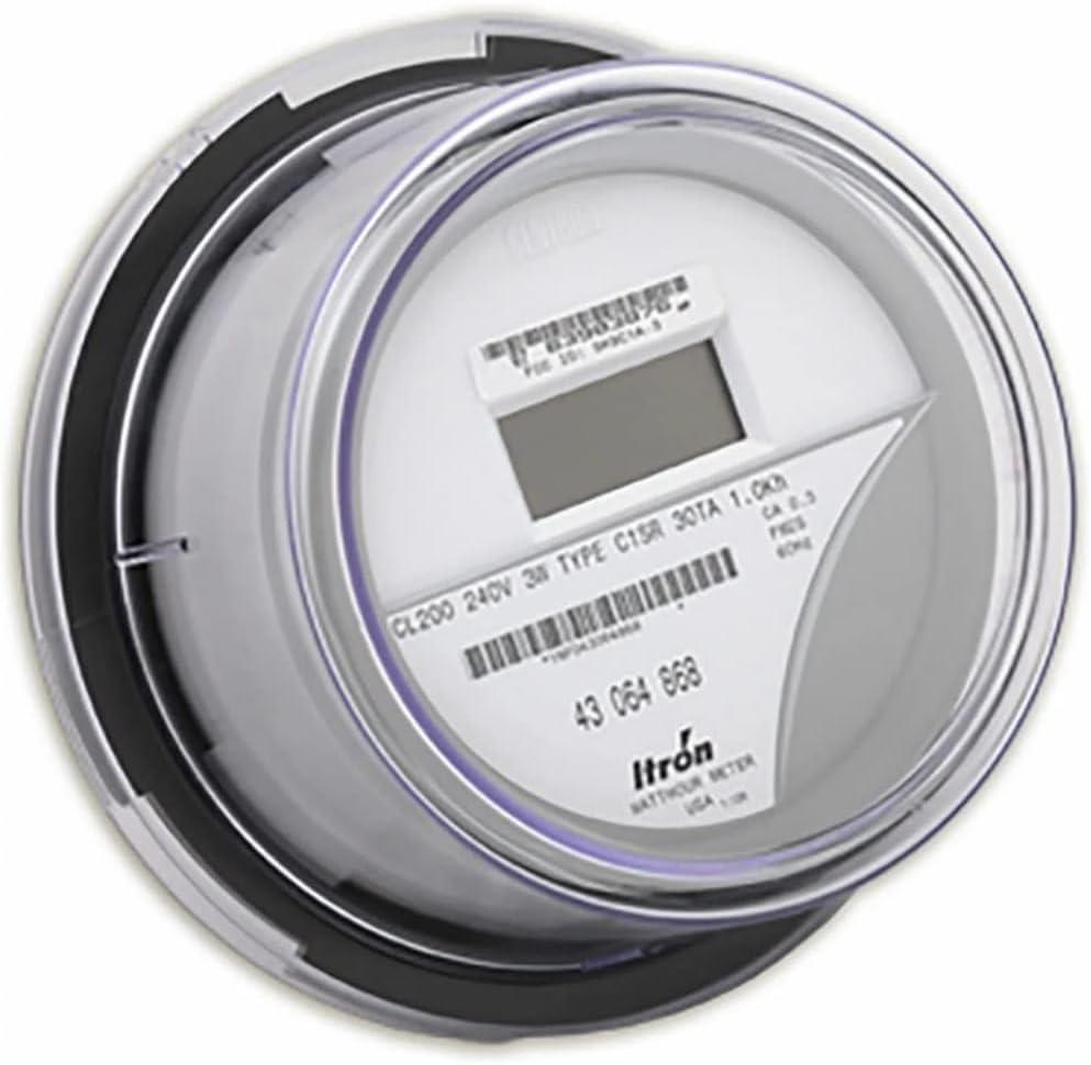 Itron Centron SSEM CL200 KWH Medidor, tipo C1S, forma 2S, 240v RV o medidor domstico