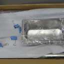 Countertop Food Serving Display Container, Silver, 21 x 13 x 13''