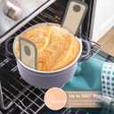 Koolstuffs Silicone Bread Sling for Dutch Oven, 2 PCS Non-Stick & Easy Clean Reusable Sourdough Mat, Sourdough Bread Baking Supplies, Tools Accessories