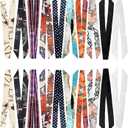kcctoo 2/6/10Pack Scarf Bags for Women Handbag Scarfs Band Hair Neck Scarves Fashion Gifts