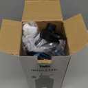 DYSANKY Insulated Water Bottle | Thickened Stainless Steel Vacuum Metal | Portable Sports Half Gallon Large Water Jug for Gym and Hiking with Straw, Carrier Bag, Handle Strap | BPA-Free 64 oz (Indigo)