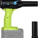 FormiPow Handheld Leaf Blower for Ryobi 18V Battery, 120,000 RPM Brushless Leaf Blower with 3Speed Adjustment, Under 65dB, Lightweight Cordless Blower for Patio Deck Cleaning (No Battery)