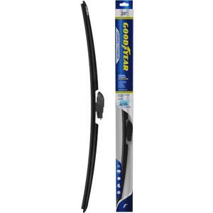 Goodyear Ceramic Titanium 28" Beam Windshield Wiper Blade, Replacement Windshield Wiper Blade with Universal Adaptor, Pack of 1