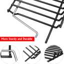 Hisencn Grill Warming Rack for Charbroil Performance 463342119 463332718 4633421198 463376117 463376217 463335517, 22 7/10" Inch Porcelain Steel Swing Away Grid for Char-Broil G470-0001-W1