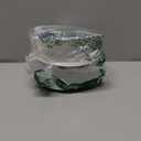 TONIFUL 1-1/2 Inch Wide White Wired Chiffon Ribbon Sheer Organza Ribbons for Crafts Floral Bouquets Wedding Car Party Decorations Valentine's Day Gift Wrapping Bow Making Tree Wreaths Decoration Pack Of 2