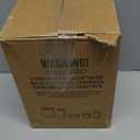 Masthome 1 Gallon Glass Jar with Lid,Large Glass Cookie Jar,Wide Mouth,Dishwasher Safe,Large Clear Jar,Storage Containers with Lids For Flour,Nuts,Cookies,Snacks