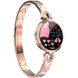 Women Smart Watch for Android iOS Phone Fitness Tracker Heart Rate Monitor Waterproof Activity Tracker Pedometer Step Calories Counter Sleep Tracker Exercise Sport Luxury Fashion Lady Smartwatch