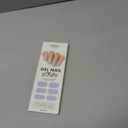 MOYOU LONDON Semi Cured Gel Nail Strips - 20 Pcs. Waterproof Gel Nail Wraps, Cures in Sunlight or UV/LED Lamp, Lasts Up to 2+ Weeks, Stretchable, Easy to Apply & Remove, Vegan & Cruelty-Free (Pastel Purple)