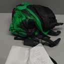 8FT Halloween Inflatables Spider Outdoor Decorations for Yard, Large Creepy Spider Props for Halloween Party Garden Lawn Patio Outside House Window Decor (Green)