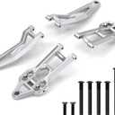 Hosim Upgraded Metal Front Swing Arm Genuine Parts for Hosim 1/10 Scale X08 X07 X07W X15W RC Car FY-JSB01-S C12007 C12008 Replacement