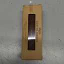 Keypan Brown Ribbon 1-1/2 Inch x 15 Yards Crinkle Fabric Cotton Ribbons for Gift Wrapping Wedding Invites Bouquets Party DIY Crafts Home Decor
