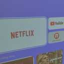 Smart Projector1000 ANSI/Compatible with Netflix4K Projector with WiFi 6 and 2-Way Bluetooth, AI Auto Focus & Keystone, 20W Dolby Audio,Built-in Apps,TOPTRO A1 Portable Proyector for Outdoor Movie (Black)