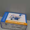 Airplane Toys for Toddlers 2-4 - Boy Toy Car Race Tracks for Kids Ages 3-5 with 8 Small Car Toys, Toddlers Educational Toy, Birthday Gifts for Boys 3-5