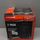 COLINOO Leather Car Seat Cover Waterproof Seat Protector Universal Fit Vehicle Seat Cover Black-Red Line 2 Pcs