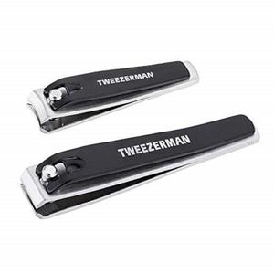 Tweezerman Stainless Steel Combo Set with Fingernail and Toenail Clippers : Beauty & Personal Care