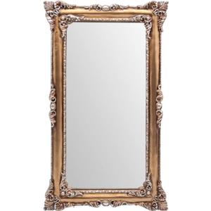 JANDERART Vintage Mirror 8x14 Inch, Antique Ornate Decorative Mirror for Desk & Wall, Small Vanity Mirror for Makeup Wall Decor, Bronze